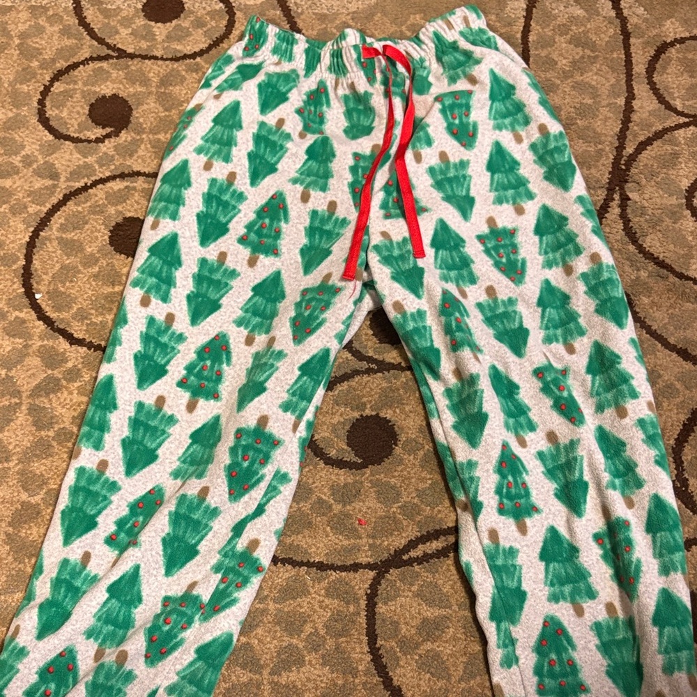 Carter's Festive Green Tree Pajama Pants